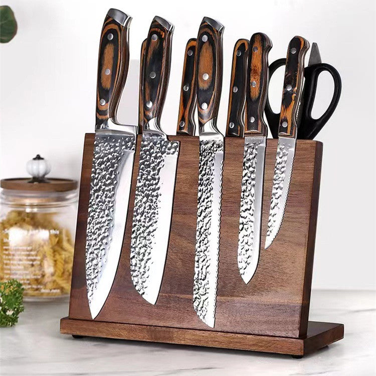 Magnetic Wooden Knife Holder