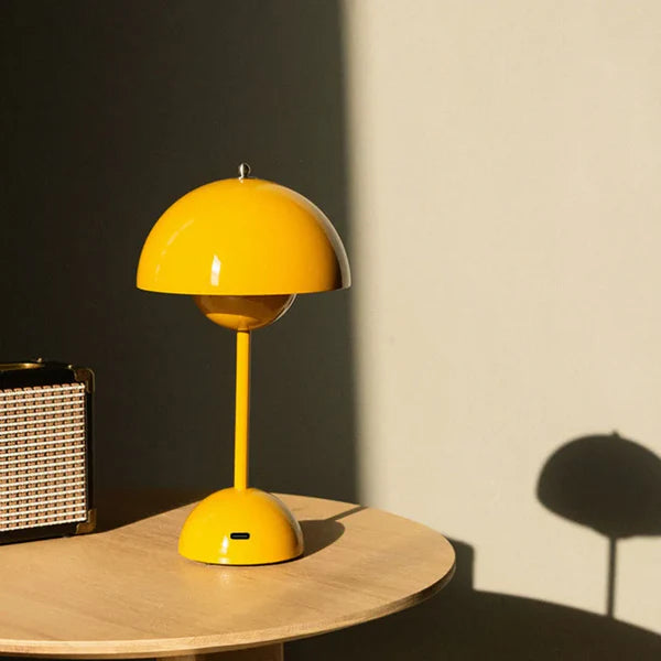 USB Rechargeable Mushroom Table Lamp