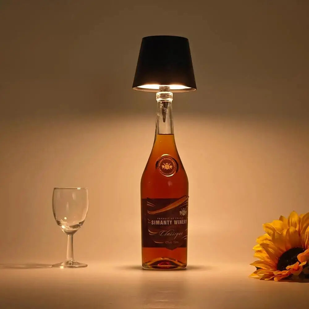 Wireless Modern Bottle Table Lamp