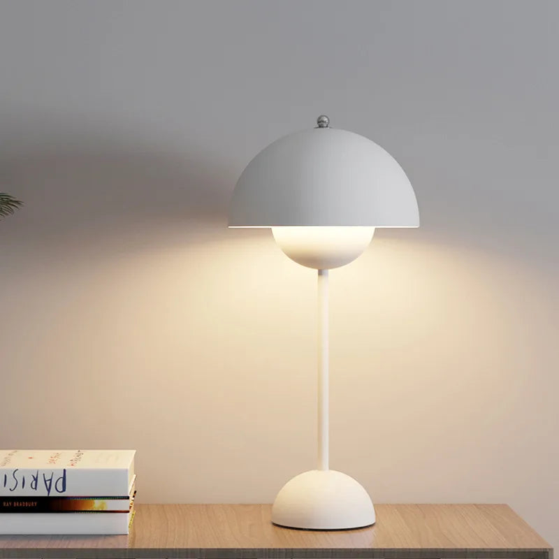 USB Rechargeable Mushroom Table Lamp