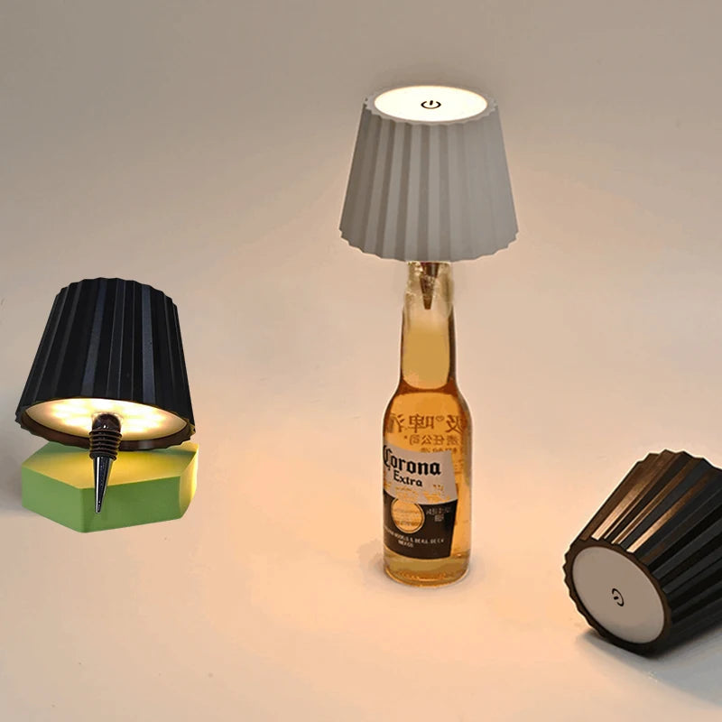 Wireless Modern Bottle Table Lamp